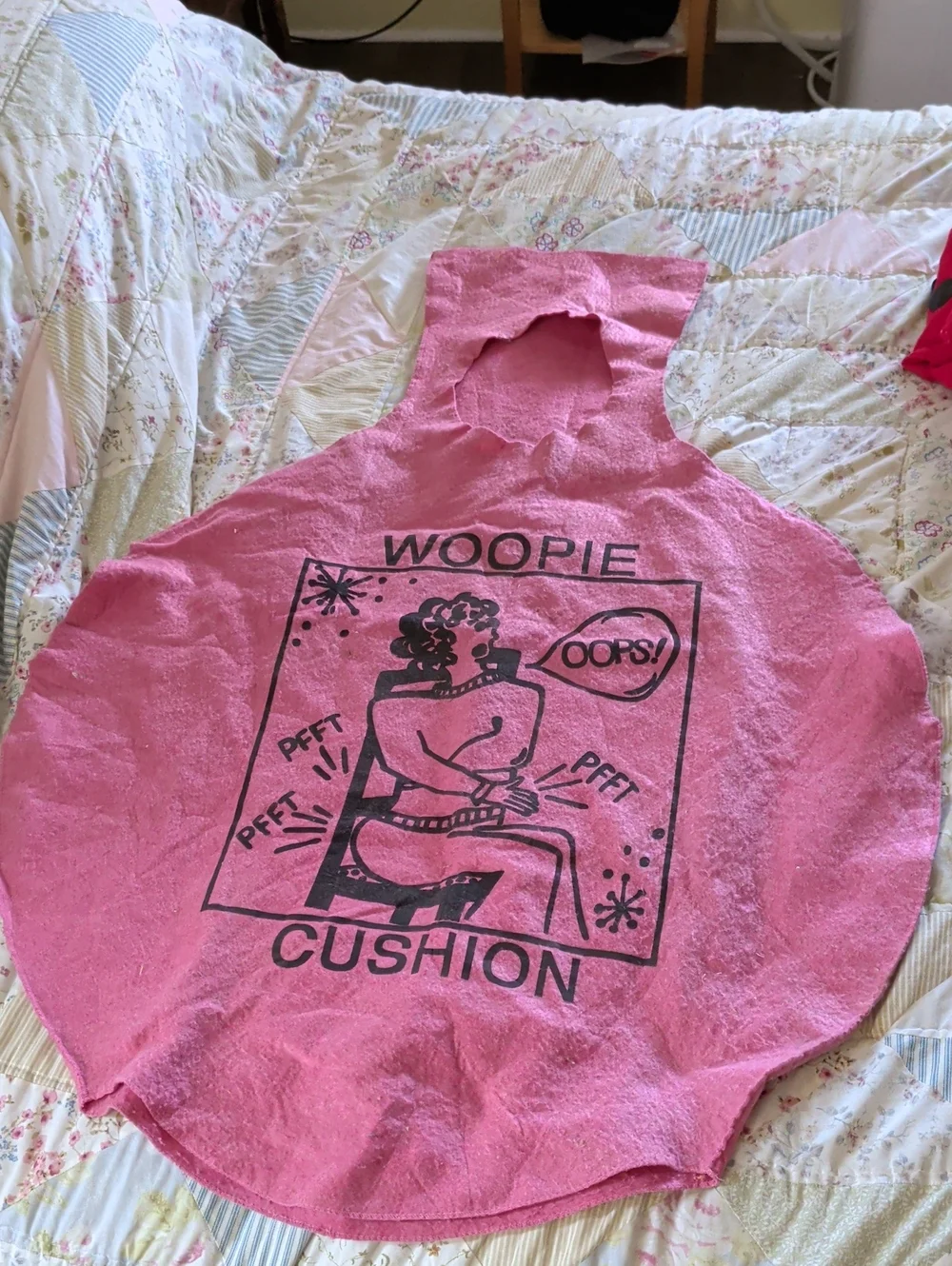 Pink Whoopie Cushion Kids Costume - Novelty Halloween